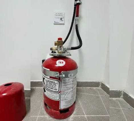نظام الإطفاء بالغاز FM200